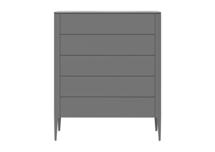 Мебель Ellipsefurniture Комод Type 5 ящиков ширина 100 см (серый) арт. TY010303380101