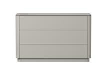 Мебель Ellipsefurniture Комод Tammi 3 ящика ширина 120 см (серо-бежевый) арт. TM010202020101