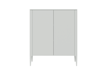 Мебель Ellipsefurniture Шкаф Type 2 двери низкий (белый) арт. TY010301400101