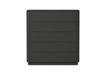 Мебель Ellipsefurniture Комод Tammi 5 ящиков ширина 100 см (черный) арт. TM010206210101