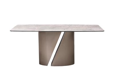Мебель Garda Decor 57EL-94100 Стол обеденный серый керамика 240*100*75см арт. 57EL-94100