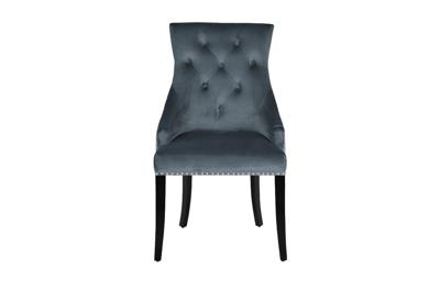 Мебель Garda Decor Стул 236 велюр бирюзовый Riv87 63*56*98см арт. 236-2K-БИРЮЗА-Riv87