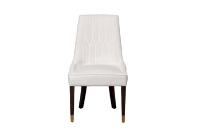 Мебель Garda Decor Стул Elegante велюр светло-бежевый Bel07 56*65*101см арт. ELEGANTE-2K-СВ.БЕЖ-Bel07