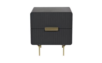 Мебель Garda Decor 40AD-CB0005A Тумбочка серая 50*41,5*56 см арт. 40AD-CB0005A