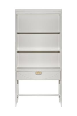 Мебель Garda Decor 151SV-000022 Шкаф-витрина открытый широкий с консолью с 1-м ящиком арт. 151SV-000022