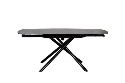 Мебель Garda Decor 83MC-1957DT BL Стол обеденный раскл.керам.чёрный 178(120)*89*77 арт. 83MC-1957DT BL