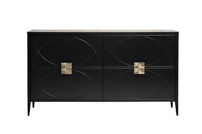 Мебель Garda Decor 151SV-00001 Комод черный 160*90*40см арт. 151SV-00001