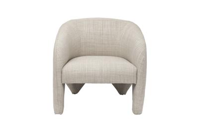 Мебель Garda Decor ZW-23081 Кресло Мольвено (Molveno) белое 76*78*72см арт. ZW-23081