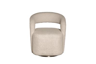 Мебель Garda Decor 76AR-73960 Кресло поворотное Тедди (Teddy) белое 65*70*75см арт. 76AR-73960