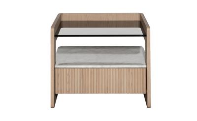 Мебель Garda Decor 77IP-20100 Тумбочка с ящиком светлая 56*48*48см арт. 77IP-20100