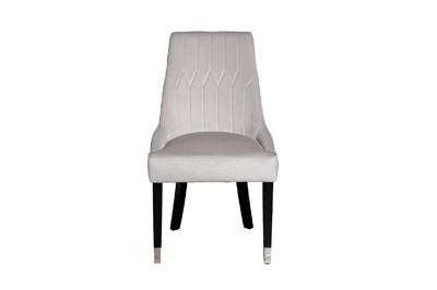 Мебель Garda Decor Стул Элегант(Elegante) велюр св.серый Colt030-SVSER 56*65*101см арт. ELEGANTE-Colt030