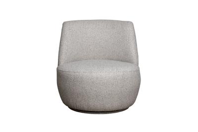 Мебель Garda Decor Кресло Риволи(GD/Rivoli) поворотное рогожка св.бежевое Santo1902-SECRU 73*80*74см арт. GD/RIVOLI-K-Santo1902-SECRU