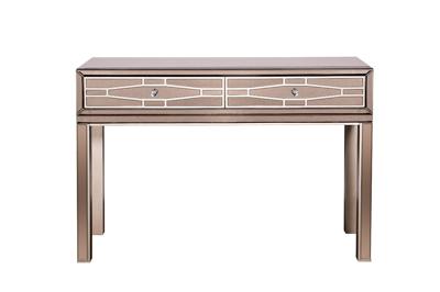 Мебель Garda Decor KFG038 Консоль зеркальная, 2 ящика  120*42*80см арт. KFG038