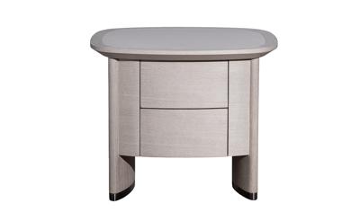 Мебель Garda Decor 77IP-18221 Тумбочка с 2 ящиками столешница отделка ПУ 62*48*52см арт. 77IP-18221