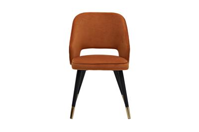 Мебель Garda Decor 30C-1205-1 TER Стул велюр терракотовый 53*60*83см арт. 30C-1205-1 TER