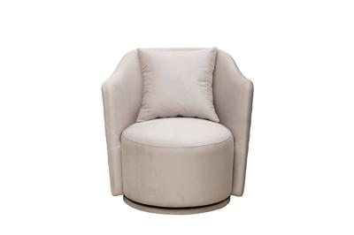 Мебель Garda Decor Кресло Верона Базовая(Verona Basic) вращающееся велюр беж. Colt002-BEG 70*77*80см арт. VERONA BASIC-Colt002