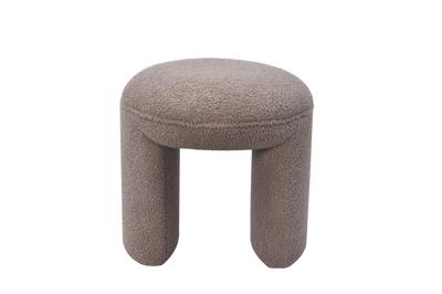 Мебель Garda Decor N-55800 Пуф ТЕДДИ (TEDDY) серый d43*45см арт. N-55800