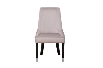 Мебель Garda Decor Стул Элегантный(Elegante) велюр жемчужно-серый Colt1001 56*65*101см арт. ELEGANTE-2K-Colt1001