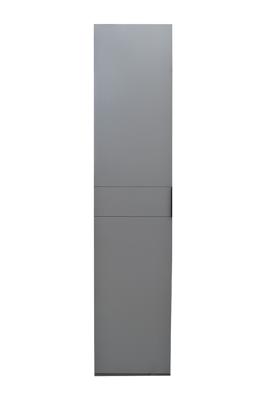 Мебель Garda Decor GD-10022-6 Шкаф Альто(Alto) пенал c вешалкой,цвет серый Кобальт, фасад глухой 50*57*228.5см арт. GD-10022-6(глухой)