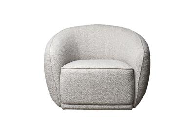 Мебель Garda Decor Кресло Тулон(GD/Toulon) бежевый букле Orso-BEG 92*82*69см арт. GD/TOULON-1-ORSO BEG