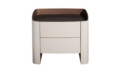 Мебель Garda Decor 77IP-02000 Тумбочка с 2 ящиками светлая 56*46*49см арт. 77IP-02000