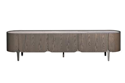 Мебель Garda Decor 58DB-24230 Тумба под телевизор Травертин (Travertine) 220*42*52,5см арт. 58DB-24230