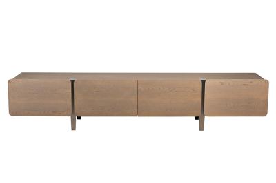 Мебель Garda Decor 58DB-22286 Тумба под телевизор "Закруглённый" (Smooth) 240*42*50см арт. 58DB-22286