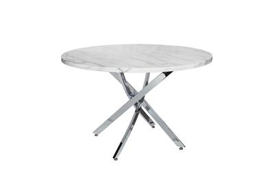 Мебель Garda Decor 30F-911 Стол обеденный круглый d120*76см ножки хром арт. 30F-911