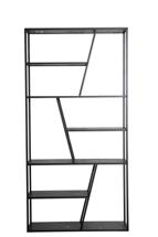 Мебель Garda Decor GY-08943 Стеллаж черный 100*32*200см арт. GY-08943
