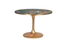 Мебель Garda Decor 33FS-21004STOL/OB Стол обеденный Venice Blue d110*75,5см арт. 33FS-21004STOL/OB