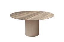 Мебель Garda Decor KFG205  Стол обеденный d150*76см каменная столешница, шпон арт. KFG205