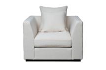 Мебель Garda Decor Кресло Roberto рогожка кремовый BOTEGA SVBEG 105*100*90см арт. ROBERTO-K-BOTEGA SVBEG