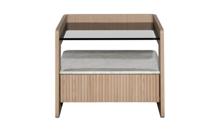 Мебель Garda Decor 77IP-20100 Тумбочка с ящиком светлая 56*48*48см арт. 77IP-20100