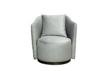 Мебель Garda Decor Кресло Verona вращающееся, велюр мятный Colt025-MINT/бронза 70*77*80см арт. VERONA-Colt025-Bronza