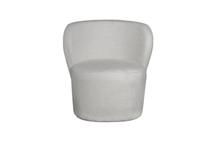 Мебель Garda Decor 30C-13750 Кресло букле белое 73*69*73см арт. 30C-13750