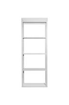 Мебель Garda Decor 151SV-000017 Шкаф-витрина открытый бежевый 60*158*40см арт. 151SV-000017