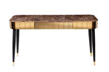 Мебель Garda Decor 46AS-5526STOL/P Стол письменный Amour 140*50*78см арт. 46AS-5526STOL/P