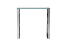 Мебель Garda Decor 47ED-CST008/80 Консоль прозр.стекло/хром 80*30*78см арт. 47ED-CST008/80