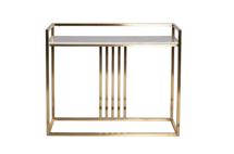 Мебель Garda Decor 47ED-182KONS-ZOL Консоль Мисти Нуова (Misty Nuova) иск.мрам/мат.зол 100*30*85см арт. 47ED-182KONS-ZOL