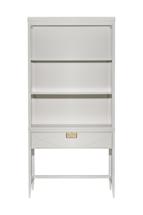 Мебель Garda Decor 151SV-000022 Шкаф-витрина открытый широкий с консолью с 1-м ящиком арт. 151SV-000022