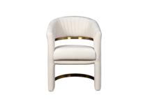 Мебель Garda Decor GY-08386 Стул велюр кремовый/матовое золото 67*66*85см арт. GY-08386