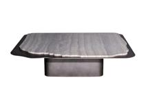 Мебель Garda Decor 58DB-24056 Стол журнальный Травертин (Travertine) 120*120*29см арт. 58DB-24056