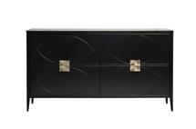 Мебель Garda Decor 151SV-00001 Комод черный 160*90*40см арт. 151SV-00001