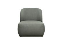 Мебель Garda Decor Кресло Капри Базовая(Capri Basic), рогожка т.серый Norton-Graphite 80*90*82см арт. CAPRI BASIC-Norton Graphite