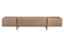 Мебель Garda Decor 58DB-22286 Тумба под телевизор "Закруглённый" (Smooth) 240*42*50см арт. 58DB-22286