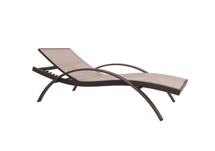 Мебель Garda Decor 39AR-L254 Шезлонг для отдыха текстиленовый 200*81,5*50,5см арт. 39AR-L254