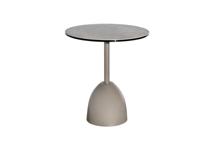 Мебель Garda Decor 57EL-17012 Стол журнальный, керамика Август Серый (Augustus Gray) d48*55см арт. 57EL-17012