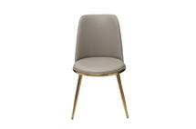 Мебель Garda Decor 76AR-24005 Стул экокожа бежевый/золото 48*56*86см арт. 76AR-24005
