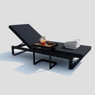 Мебель IDEAL PATIO Шезлонг LETTO антрацит - каркас карбон арт. LTT.3015000