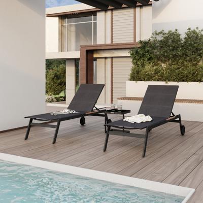 Мебель IDEAL PATIO Шезлонг VIRTU карбон арт. VRT.3019000